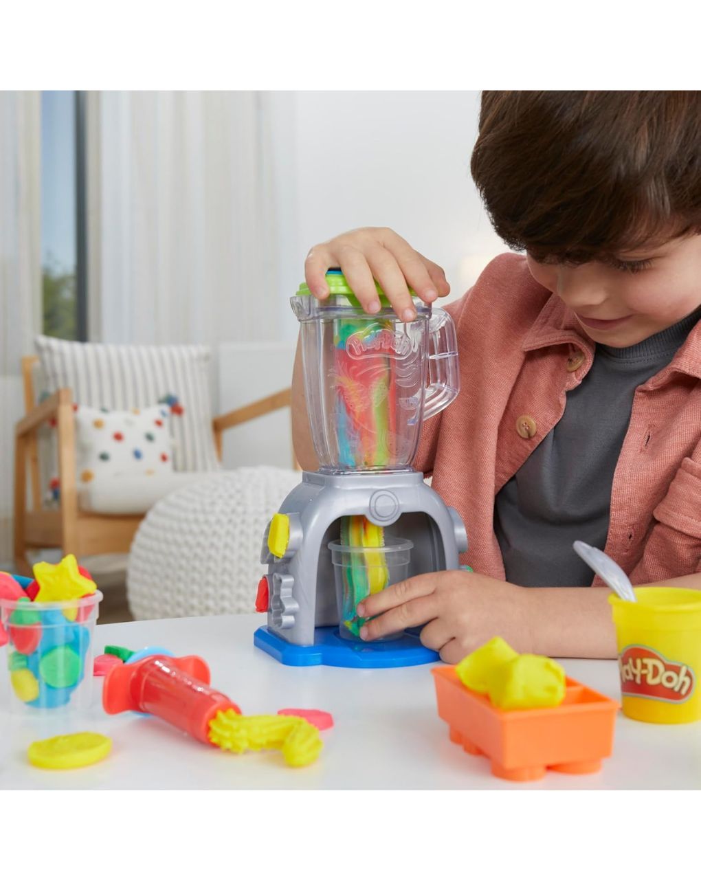 Play-doh swirlin smoothies blender playset, f9142 - Play-Doh