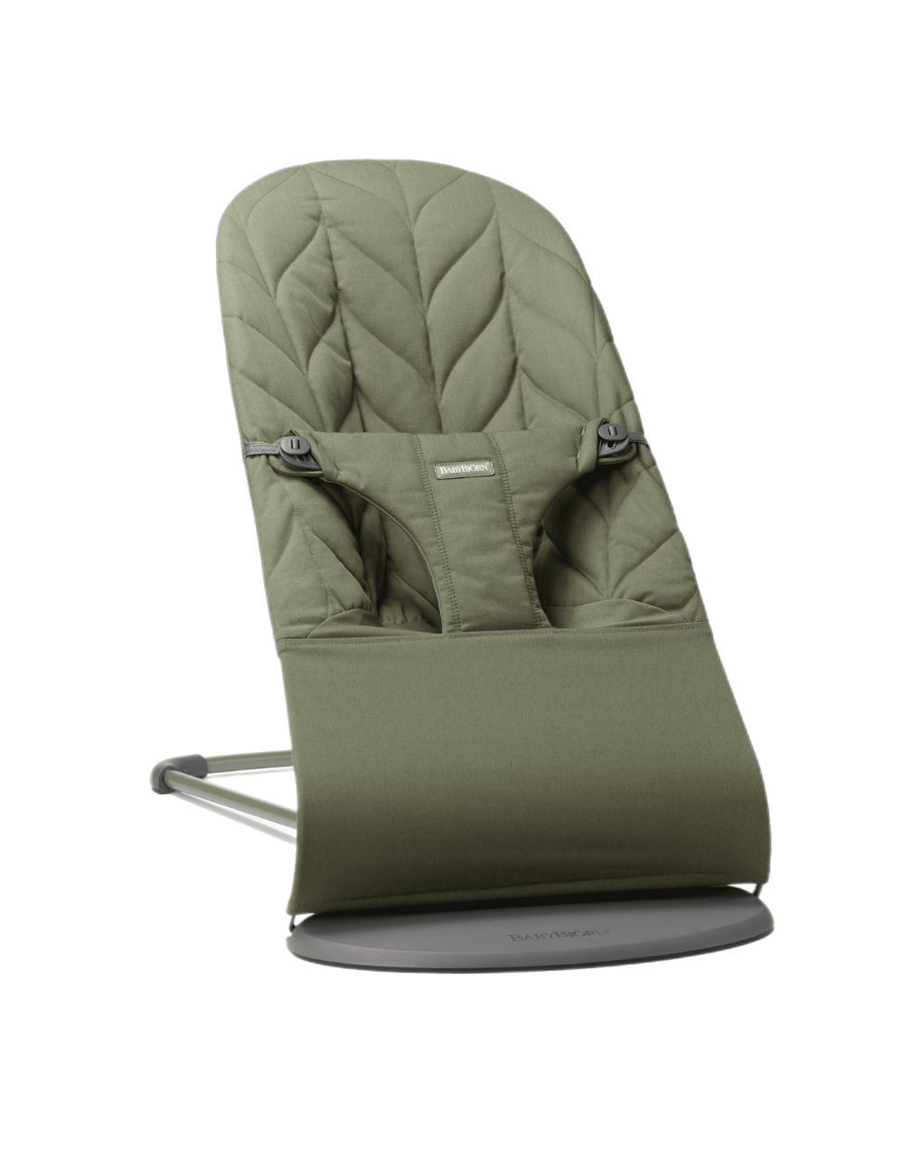 Babybjorn - ριλάξ bliss, woven petal quilt, dark green