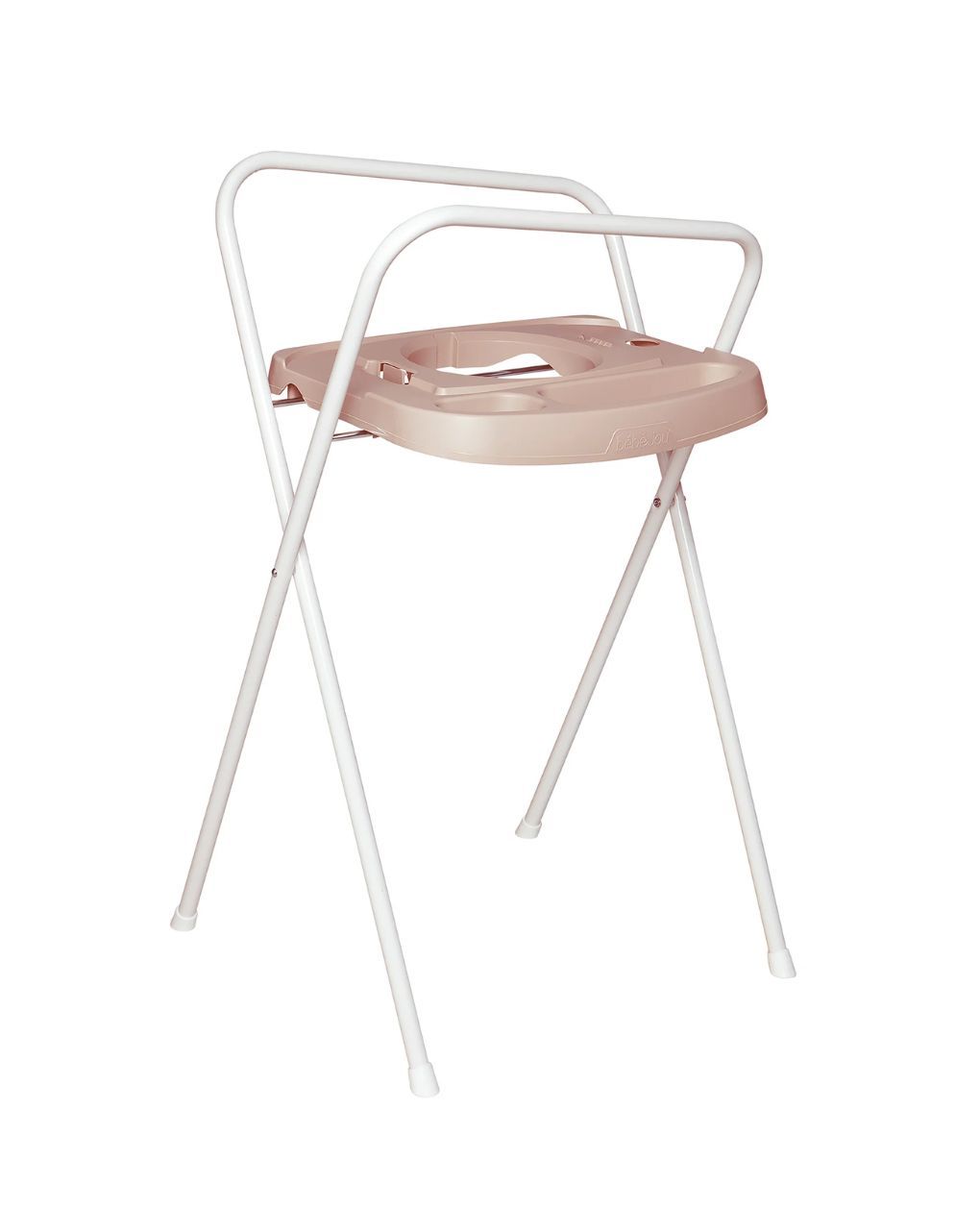 Bebejou βάση μπάνιου μεταλλική click 98cm pale pink - Bebejou