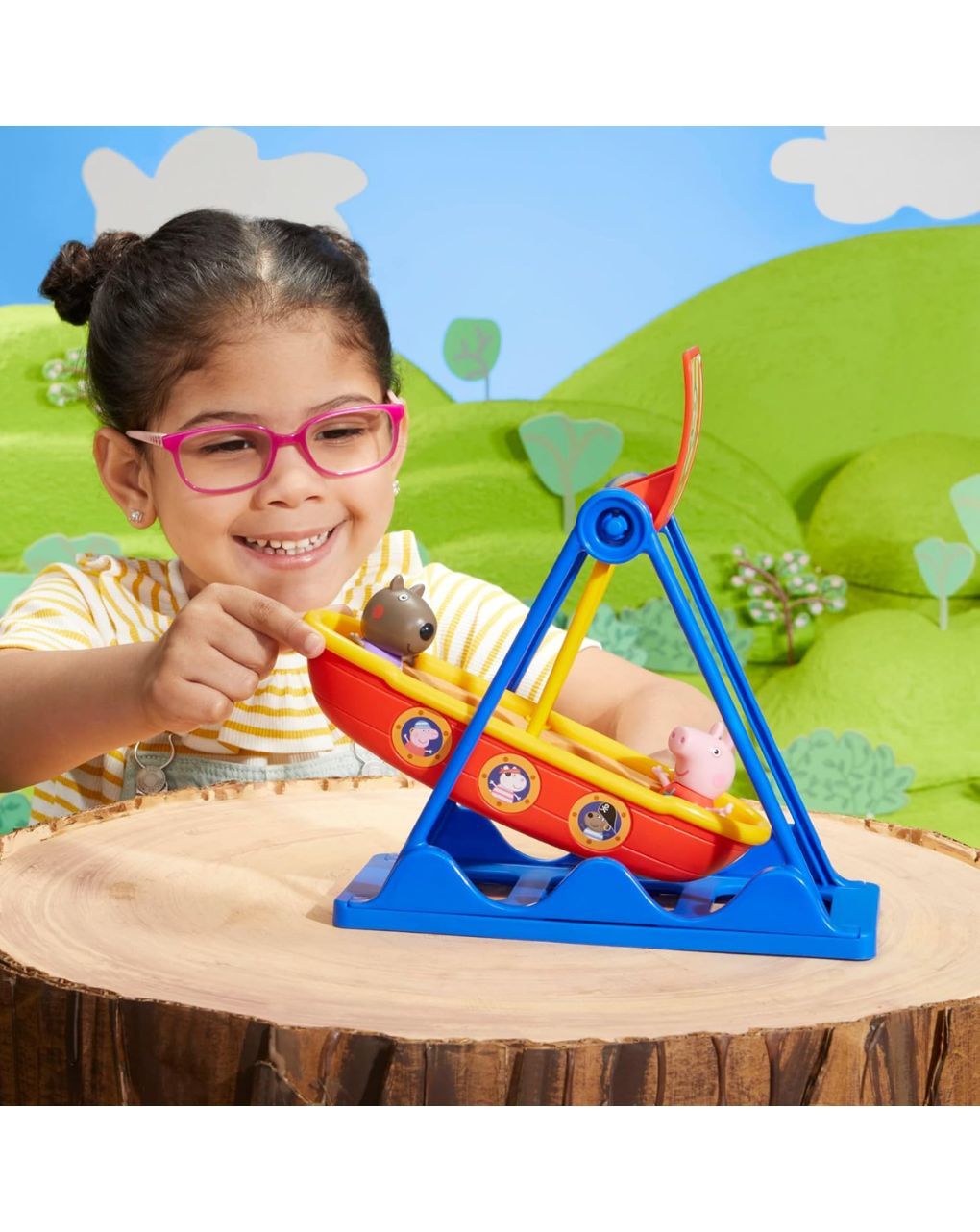 Peppa pig κούνια πειρατικό πλοίο, f6296 - Peppa Pig