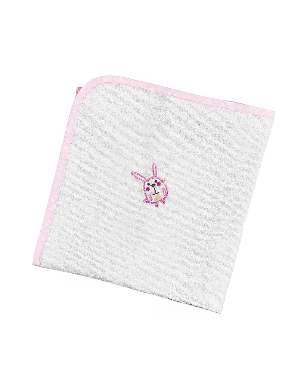 ο κόσμος του μωρού σελτεδάκι 40x60 cm πλαστικοποιημένης πετσέτας elephant ροζ 11121