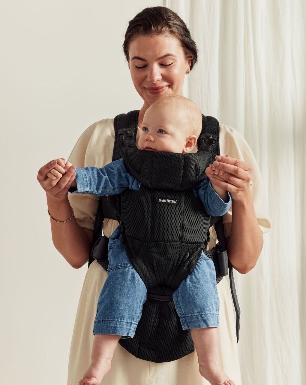 Babybjörn μάρσιπος move 3d mesh black 1408-099025e1 - Baby Bjorn