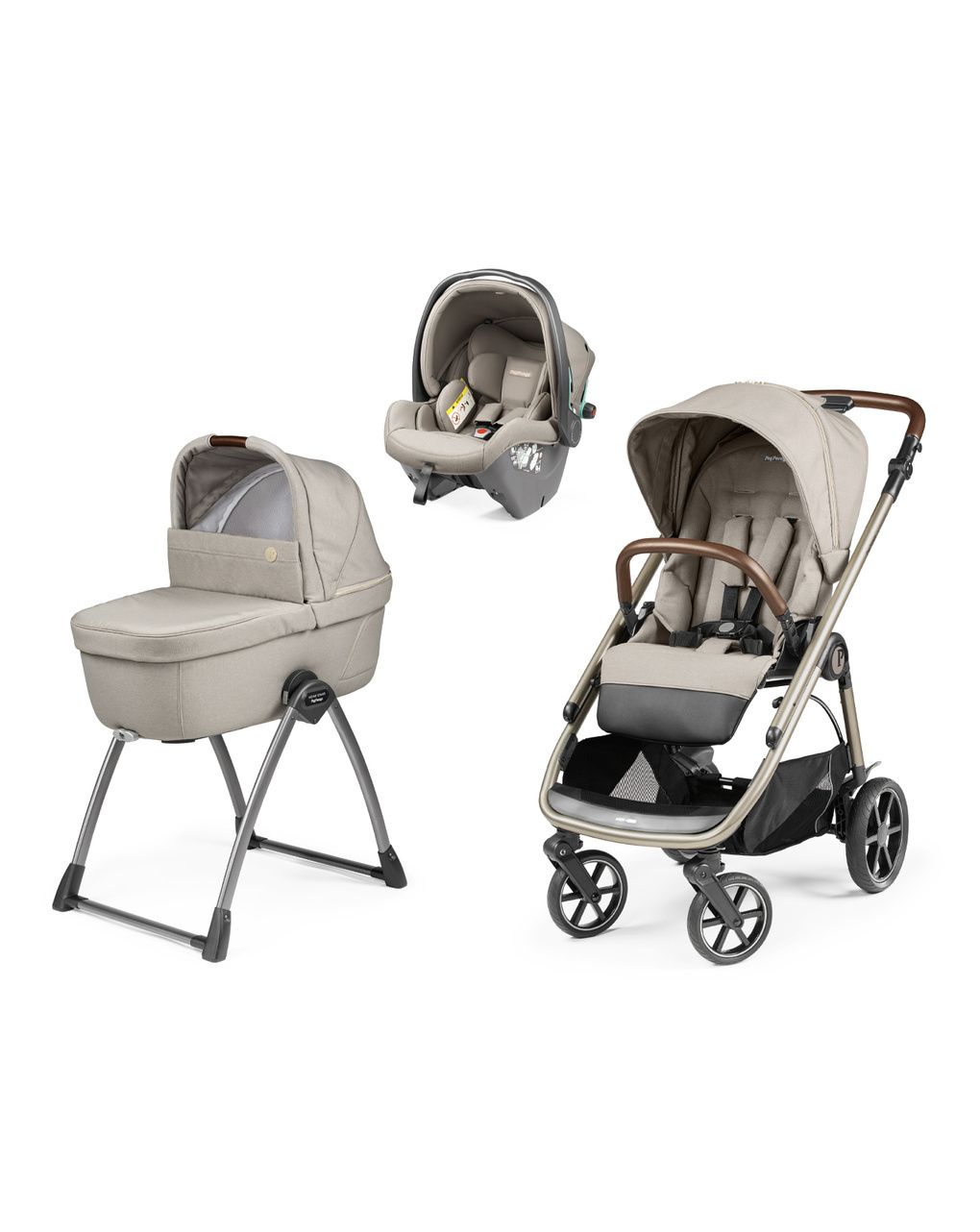 Peg perego - veloce belvedere slk modular ρυθμιζόμενο καρότσι 3 σε 1 astral