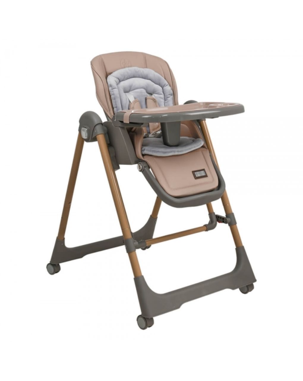 Bebe stars καρέκλα φαγητού-κούνια nuovo 2σε1 mocha 6m+, 867-182