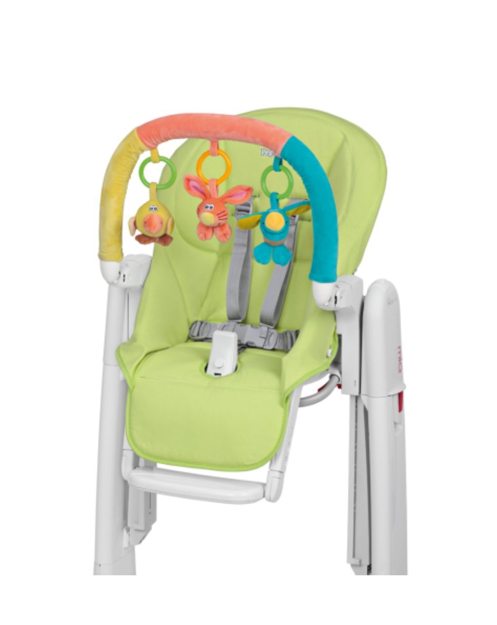 Peg perego - tatamia kit μαλακό κάλυμμα καθίσματος & play bar για το παιδικό καρεκλάκι tatamia σε λαχανί - Peg-Pérego