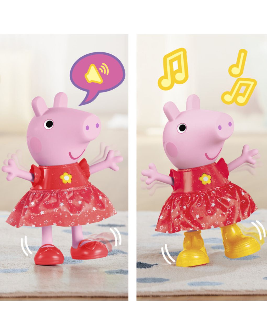 Hasbro peppa pig κούκλα peppas muddy puddles party f8873 - Peppa Pig
