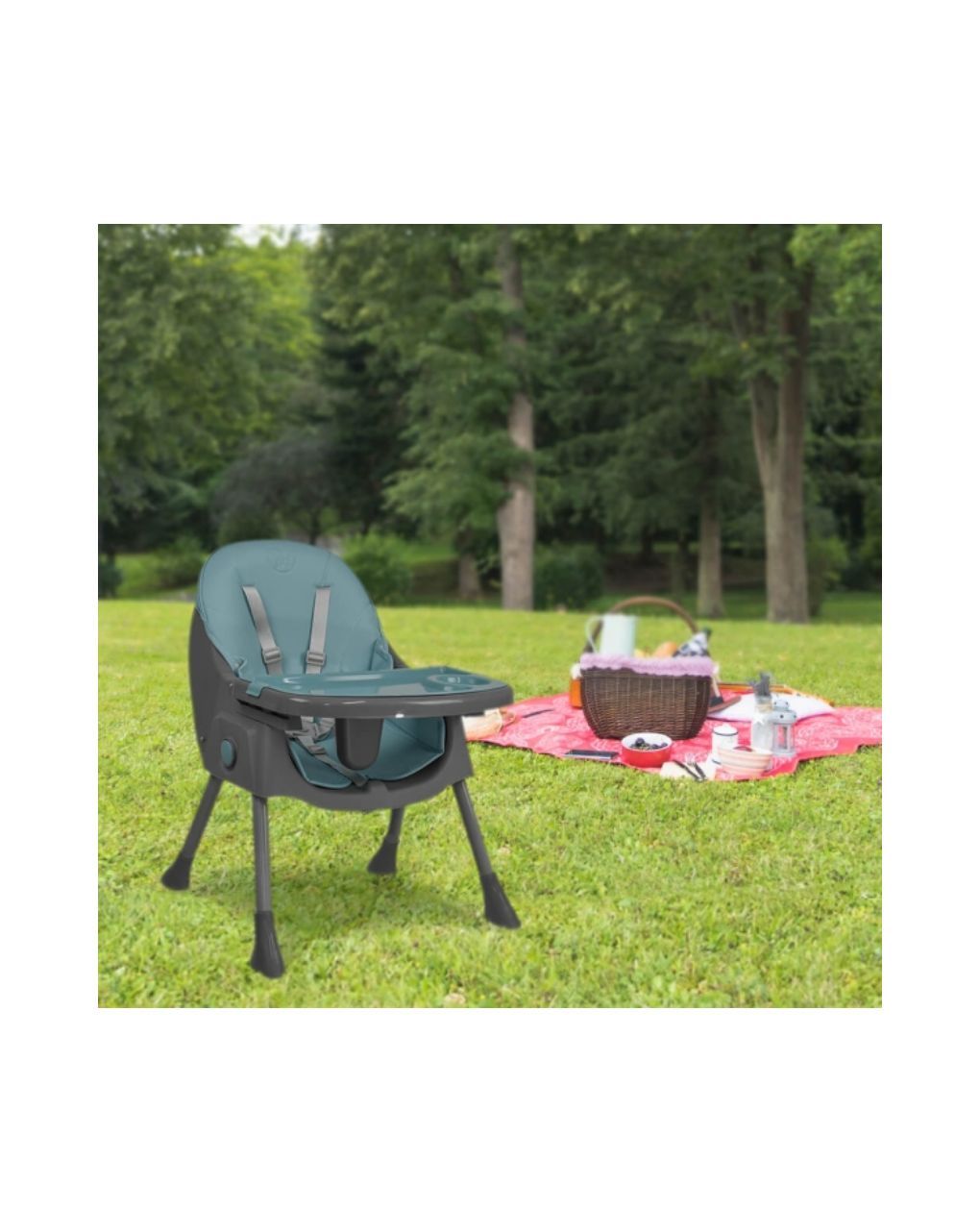 Bebe stars καρέκλα φαγητού comfy 2σε1 petrol 6m+, 865-184 - Bebe Stars