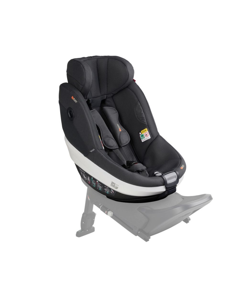 Besafe κάθισμα αυτοκινήτου beyond 360 i-size (61-125cm) anthracite mesh 11036247.anm - Be Safe