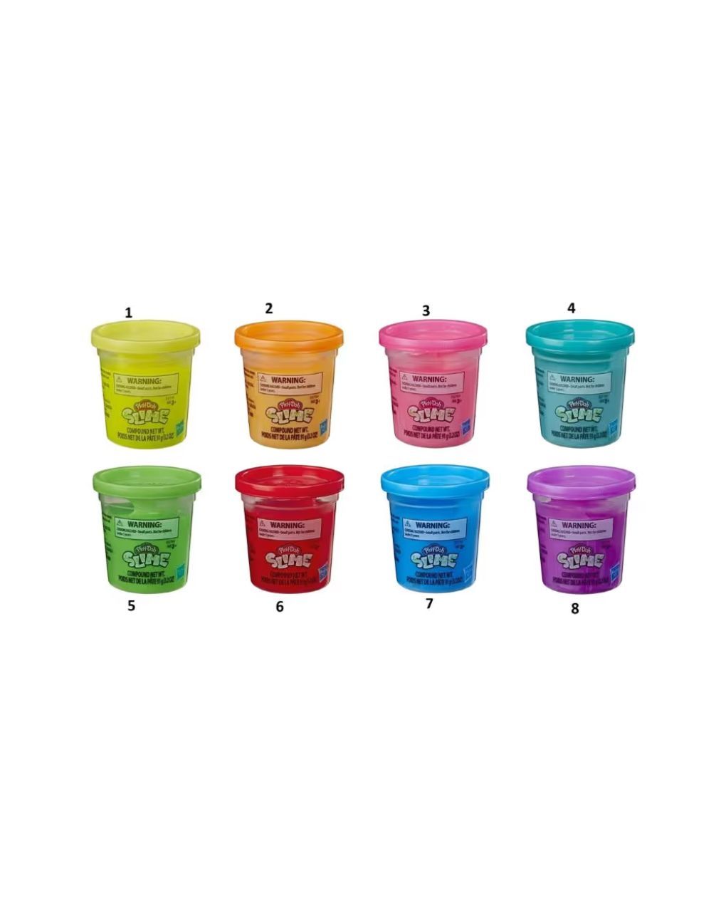 Play-doh slime single 3.2 σε διάφορα χρώματα, e8790 - Play-Doh