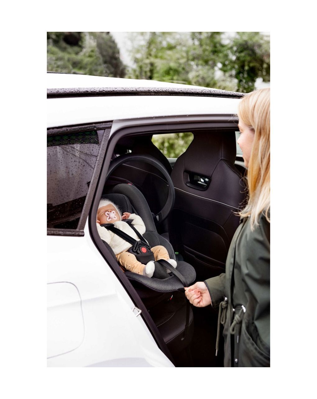 Besafe κάθισμα αυτοκινήτου go beyond i-size (40-87cm) anthracite mesh 11036236.anm - Be Safe