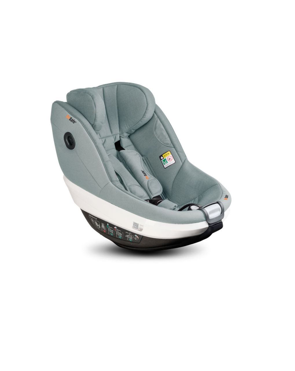 Besafe κάθισμα αυτοκινήτου beyond 360 i-size (61-125cm) sea green melange 11036247.sgm - Be Safe