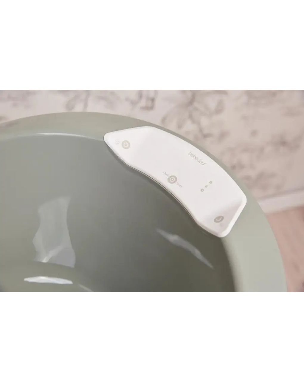 Bebejou μπάνιο sense edition breeze green με ψηφιακό θερμόμετρο νερού και δωματίου 36,5×22,5×32 cm - Bebejou