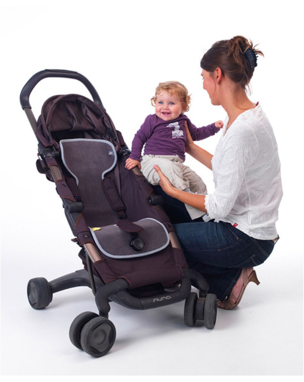 Aeromoov air layer classic αντιιδρωτικό κάλυμμα καθίσματος για τo καρότσι group b (9-18kg) anthracite - Aeromoov