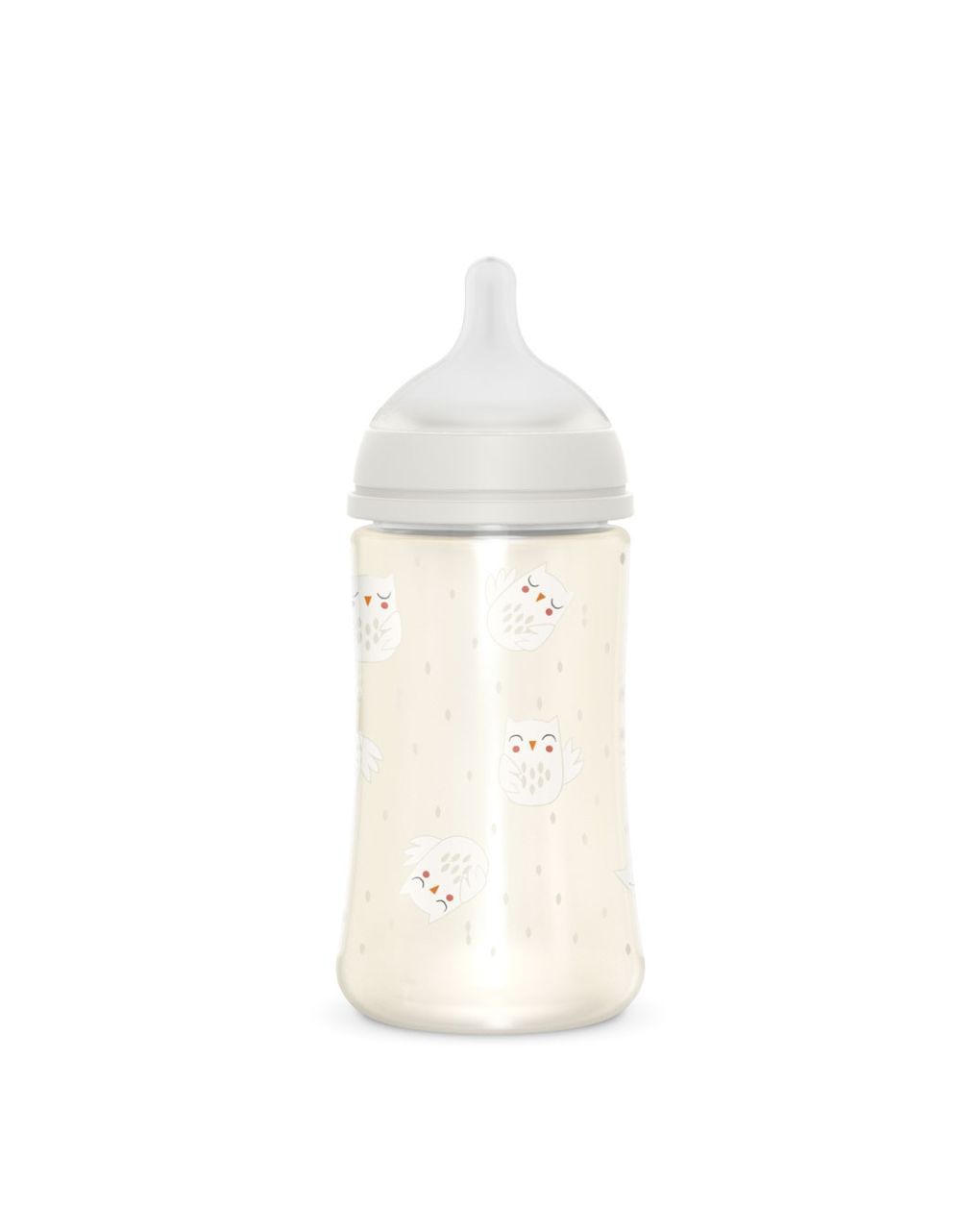 Suavinex - πλαστικό μπιμπερό 270ml με θηλή σιλικόνης sx pro 3m+, bonhomia grey - Suavinex
