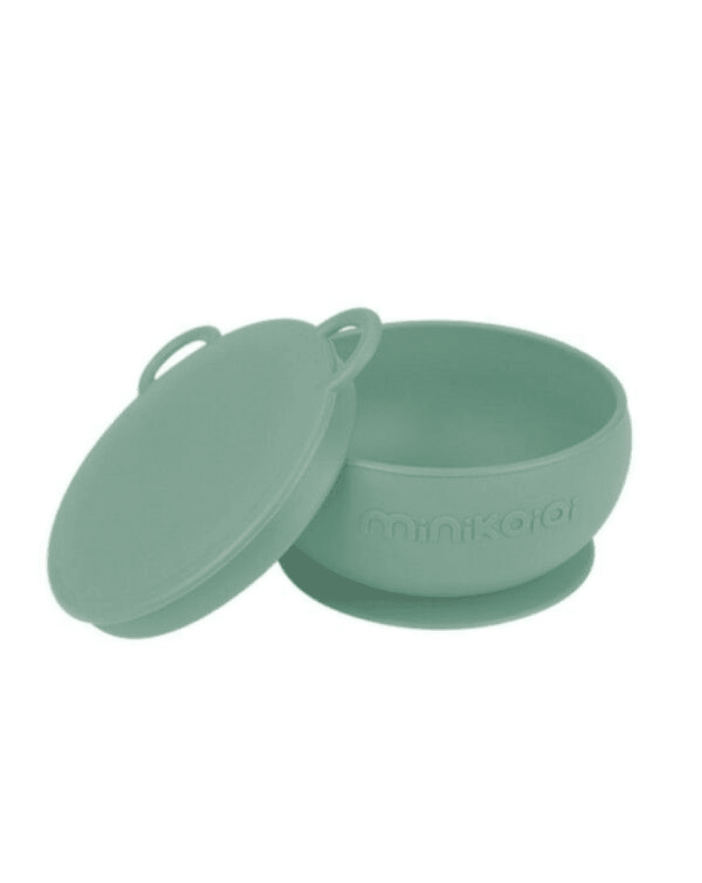Minikoioi μπολ με καπάκι bowly 450ml riven green 0907-101080007 - MinikOiOi