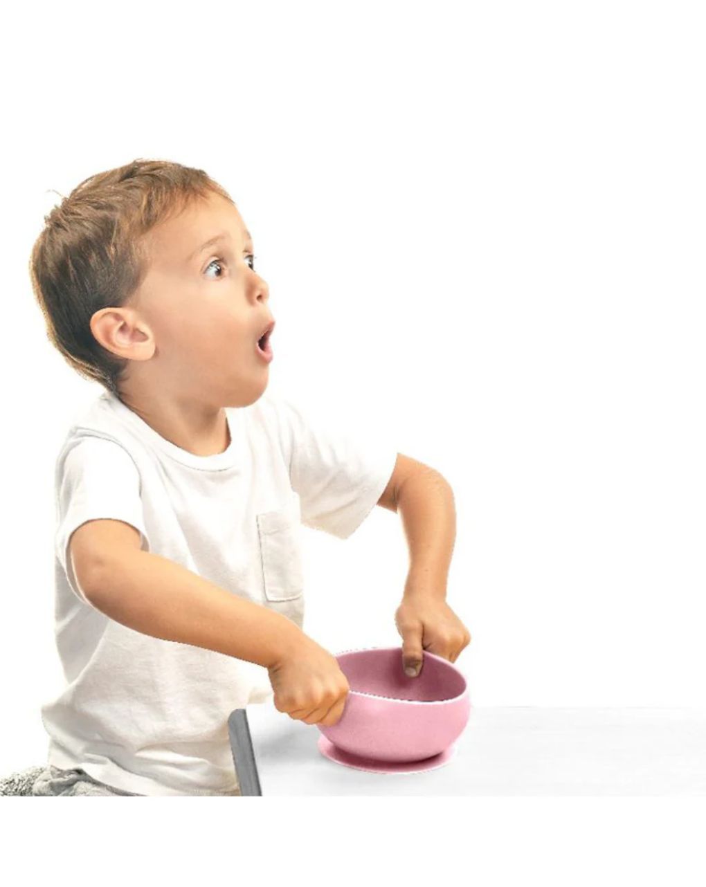 Minikoioi μπολ με καπάκι bowly 450ml pink 0907-101080002 - MinikOiOi