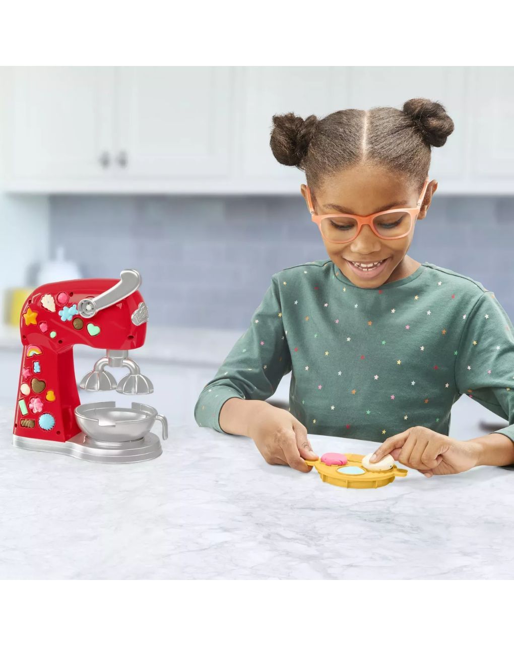Play-doh kitchen creations magical mixer playset, f4718 - Play-Doh
