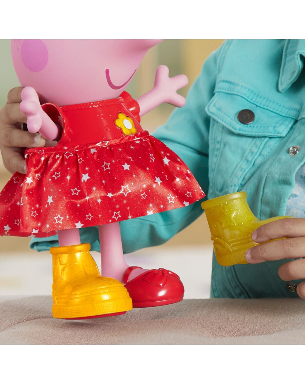 Hasbro peppa pig κούκλα peppas muddy puddles party f8873 - Peppa Pig