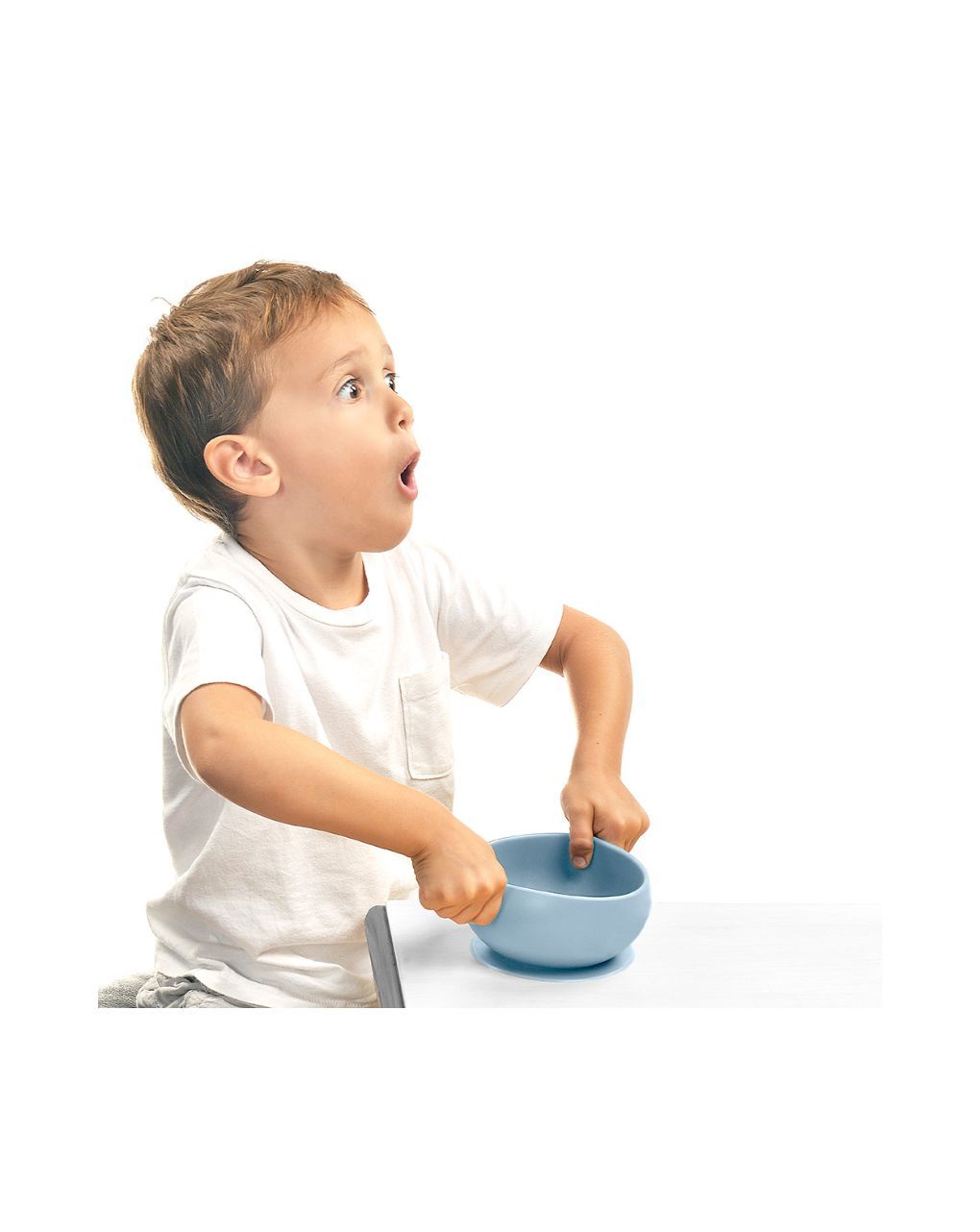 Minikoioi μπολ με καπάκι bowly 450ml blue 0907-101080003 - MinikOiOi