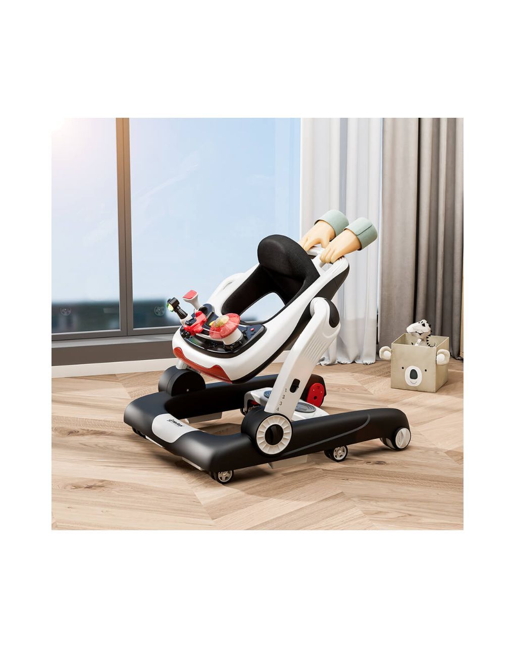 Bebe stars στράτα airplane 3in1 black, 4237 - Bebe Stars