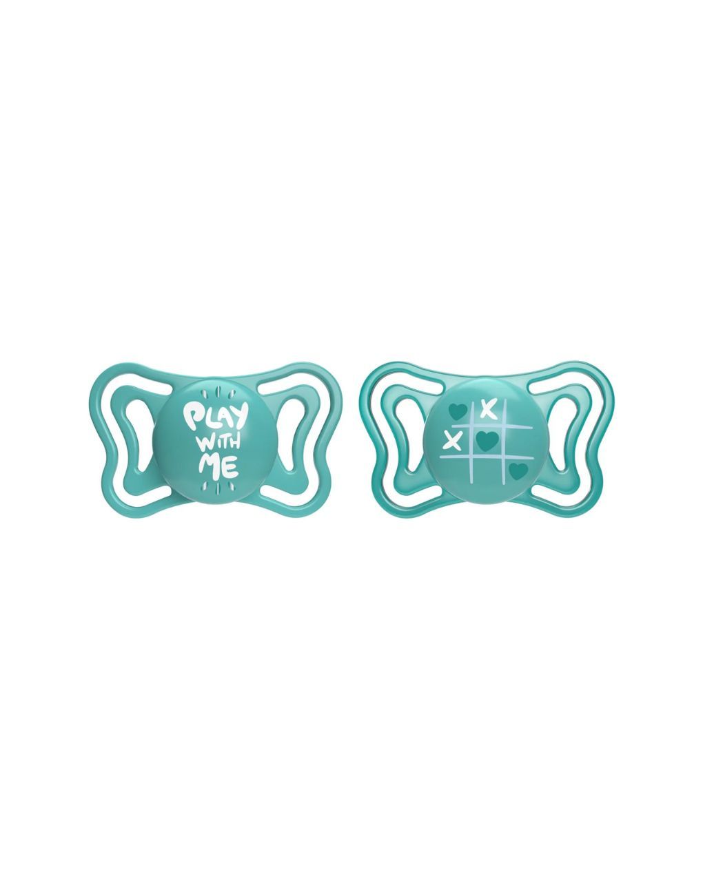 Chicco σετ πιπίλες 2 τμχ physio forma light 16-36m, σιελ - Chicco