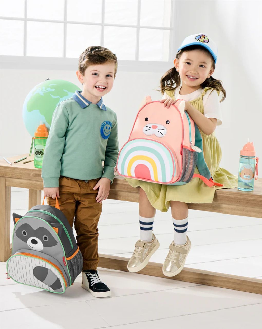 Skip hop zoo παιδική τσάντα πλάτης raccoon 29-2902001-45 - SKIP HOP