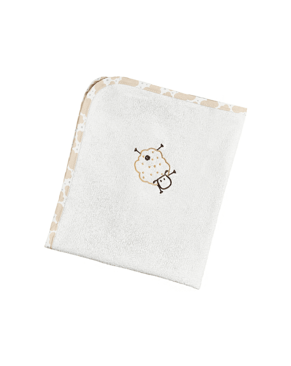 ο κόσμος του μωρού σελτεδάκι 60x80 cm πλαστικοποιημένης πετσέτας sheep εκρού 11293