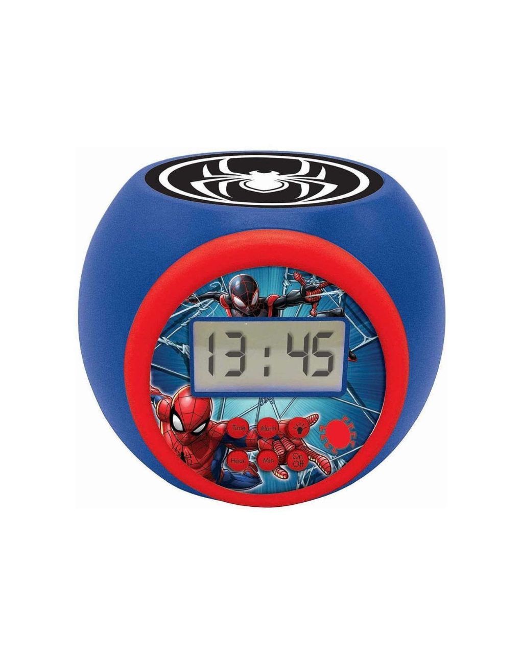 Lexibook spiderman ρολόι projector rf.rl977sp