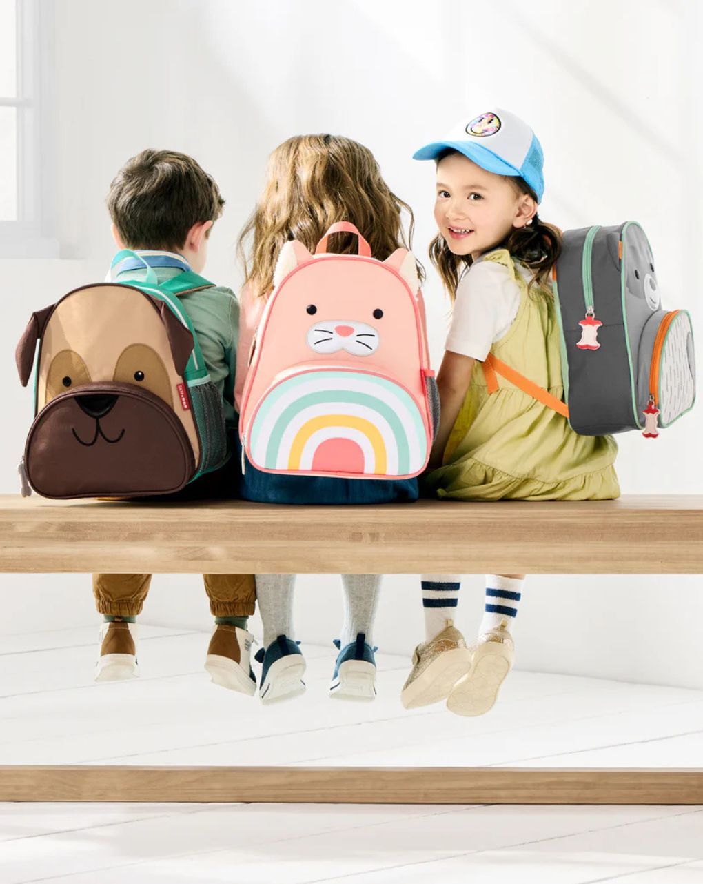 Skip hop zoo παιδική τσάντα πλάτης raccoon 29-2902001-45 - SKIP HOP