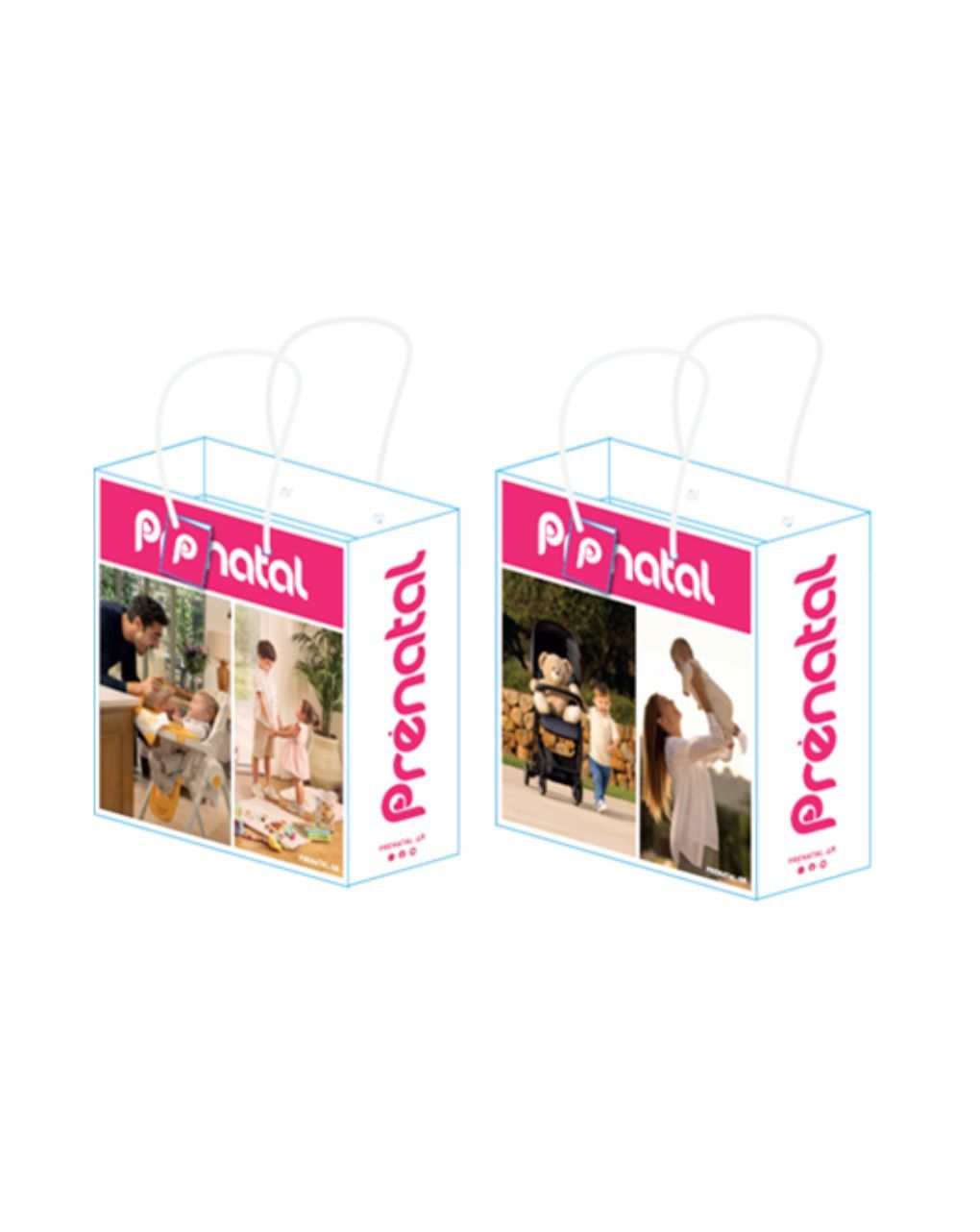 τσάντα πολυτελείας με κορδόνι μικρή 30x9x22 - Prénatal