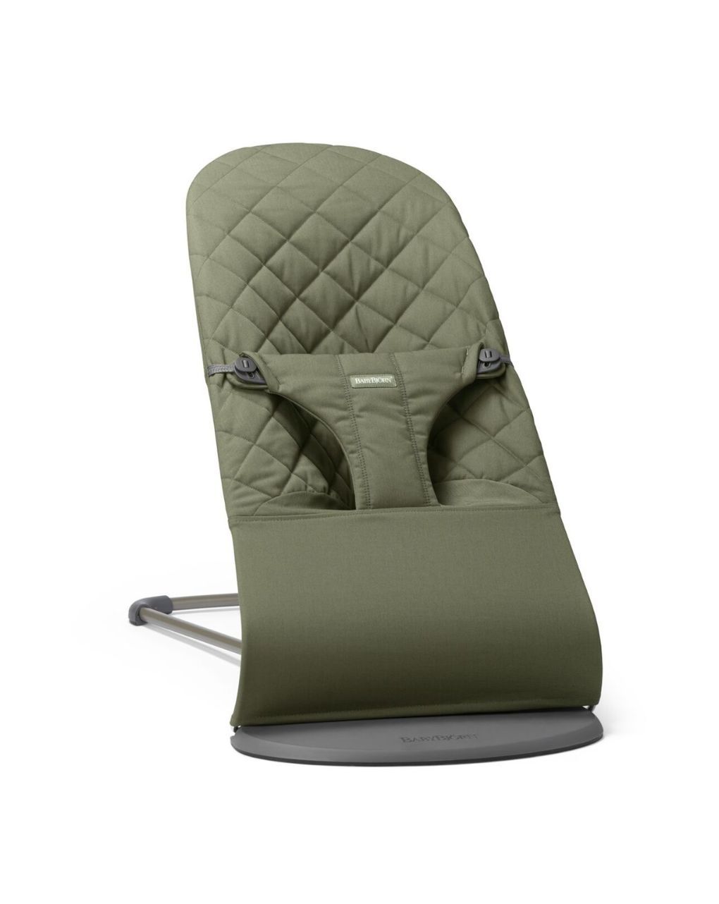 Babybjorn - ριλάξ bliss, woven, classic quilt, dark green
