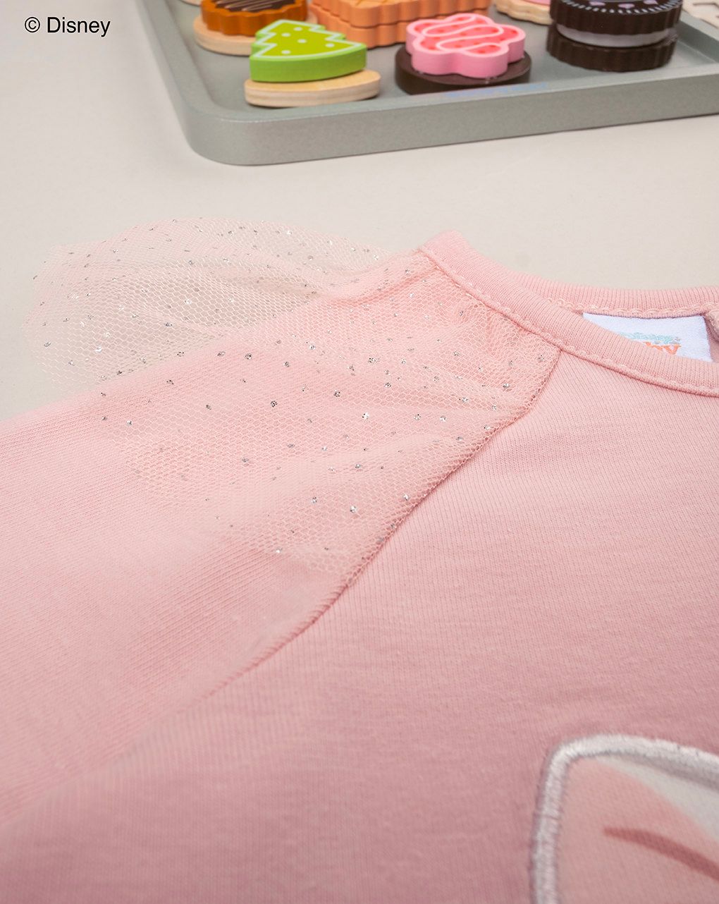 βρεφική μπλούζα ροζ marie για κορίτσι - Prénatal