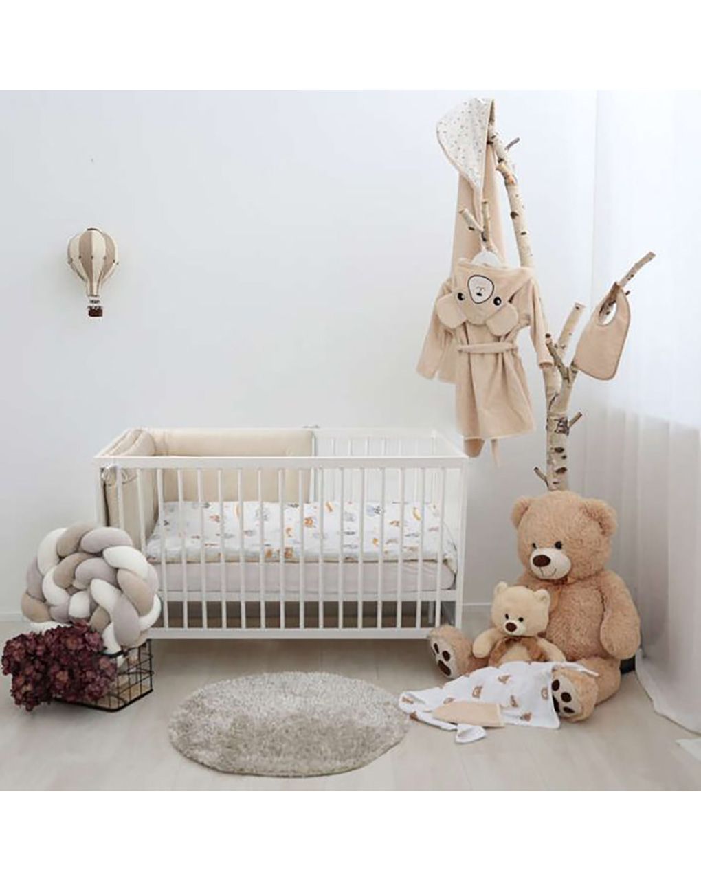 Freeon κρεβάτι lina λευκό 60x120cm 81910 - Freeon