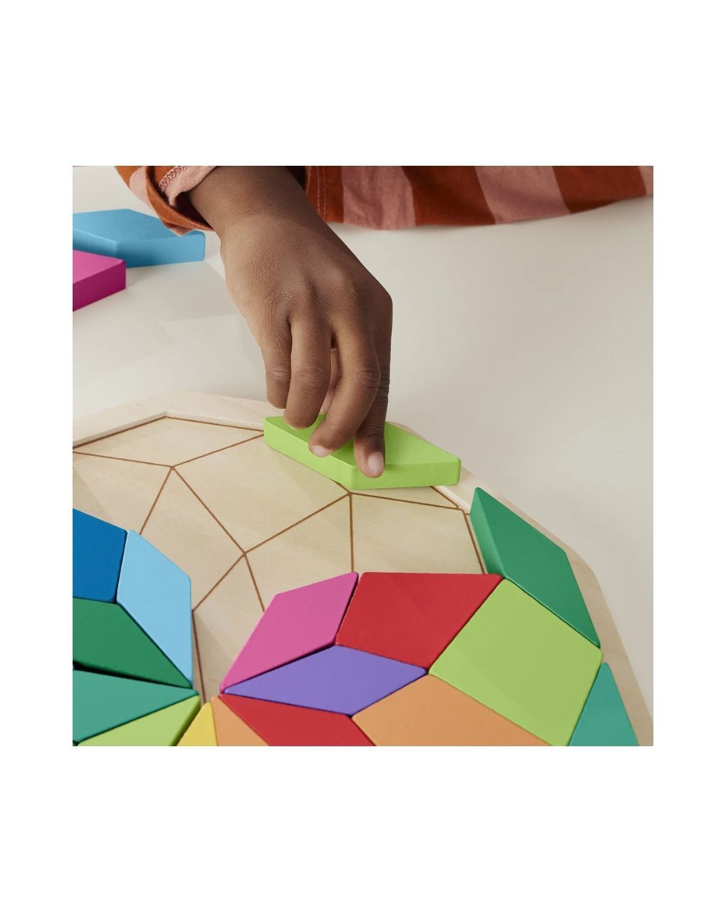 Mattel fisher-price ξύλινο παζλ μάνταλα 41 τεμάχια, hxt94 - Fisher-Price