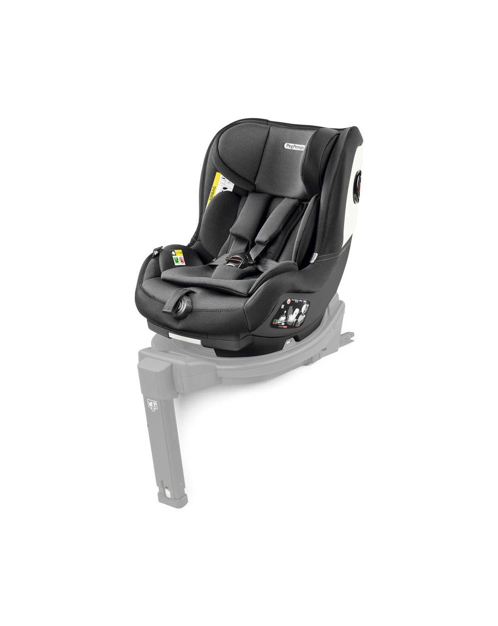 Peg perego παιδικό κάθισμα αυτοκινήτου viaggio twist i-size (61-105cm) crystal black - Peg-Pérego