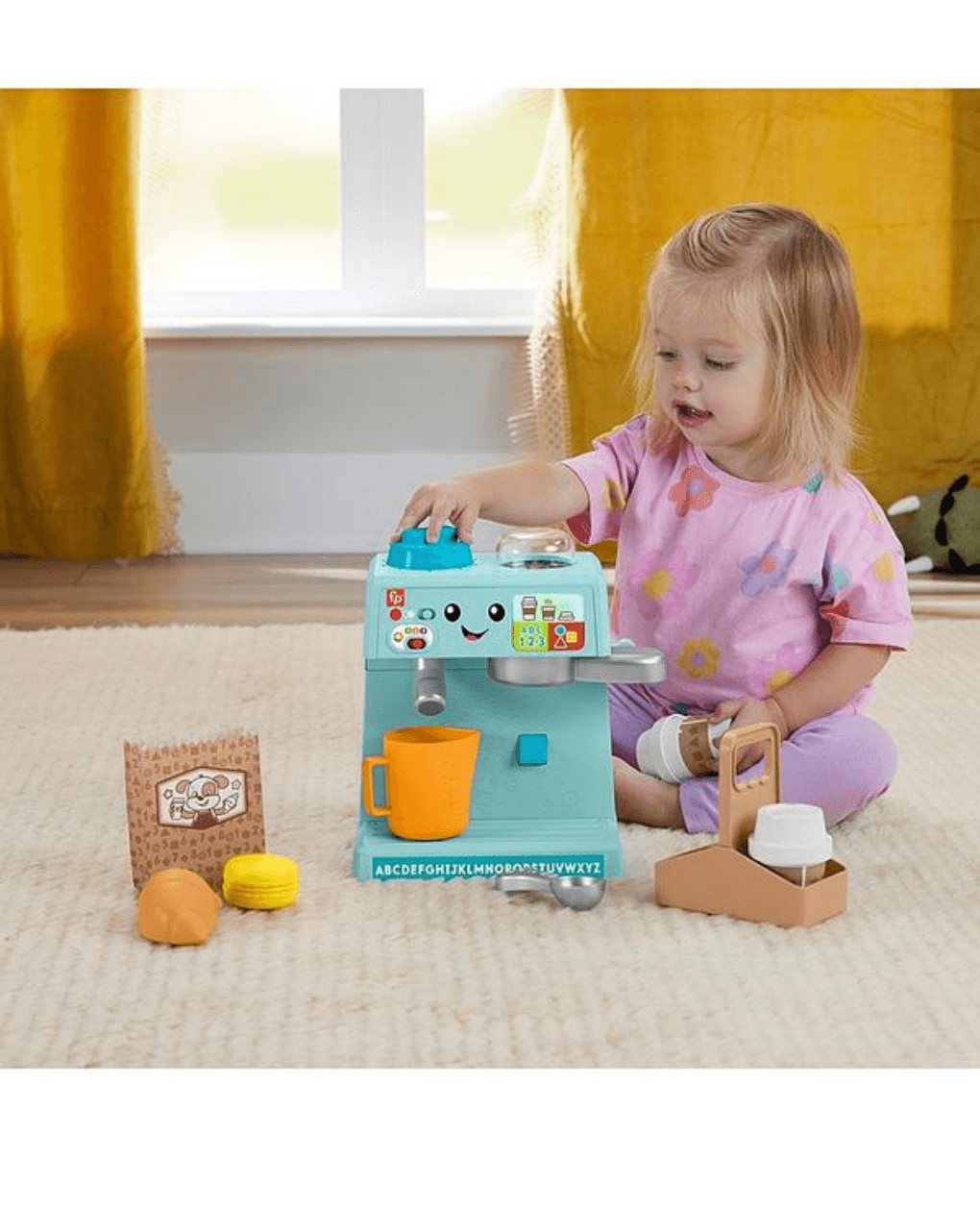 Mattel fisher price laugh & learn εκπαιδευτική καφετιέρα hyr99 - Fisher-Price