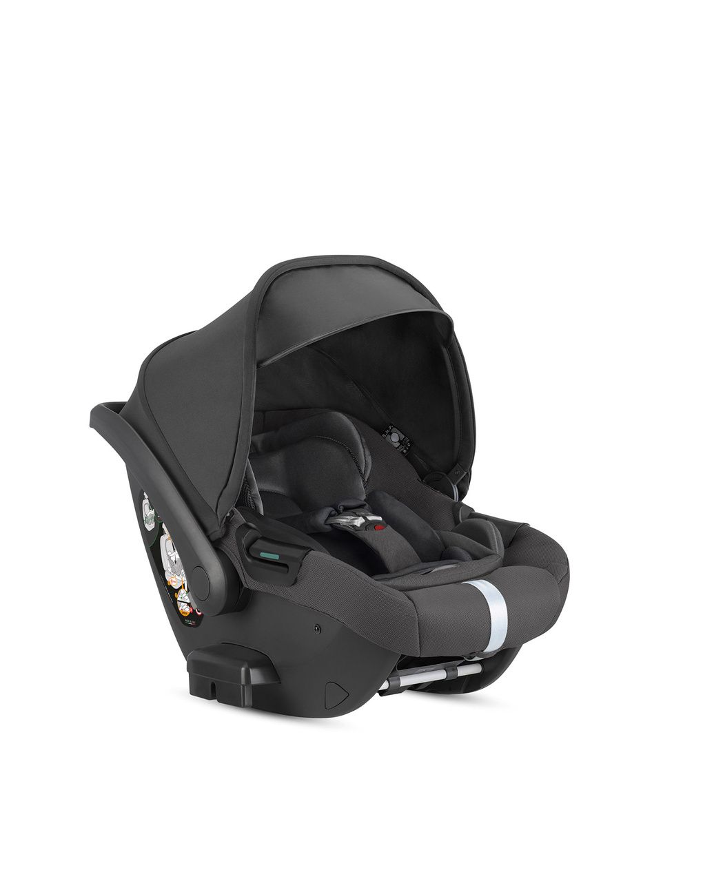 Inglesina κάθισμα αυτοκινήτου darwin infant recline i-size (45-75cm) aptica xt magnet grey av72r0mgg - Inglesina