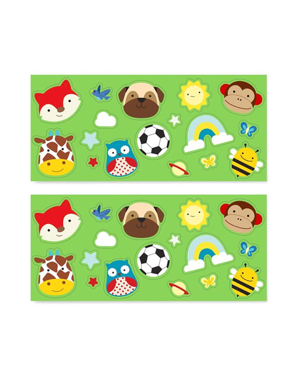 Skip hop stainless steel μπουκάλι θερμός με αυτοκόλλητα 380ml green 29-2903040-02 - SKIP HOP