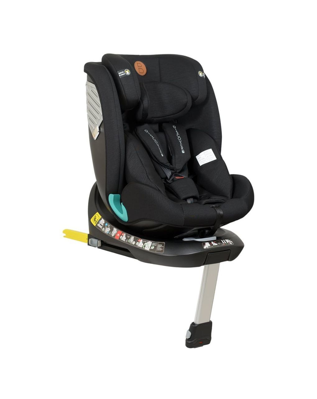 Belletti discover κάθισμα αυτοκινήτου i-size (40-150cm) black metal - Belletti