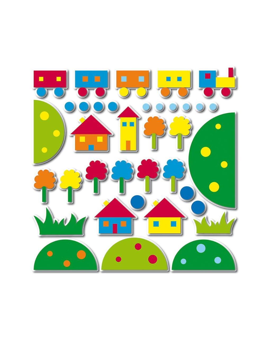 Crearreda little train 3d διακοσμητικά - CREARREDA