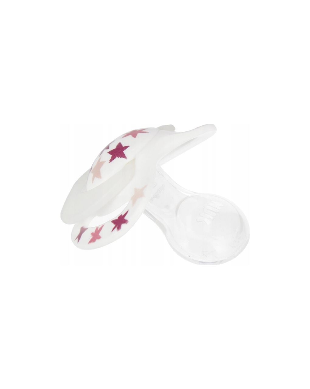 Nuk πιπίλα σιλικόνης star night 6-18m (2 σχέδια) - Nuk