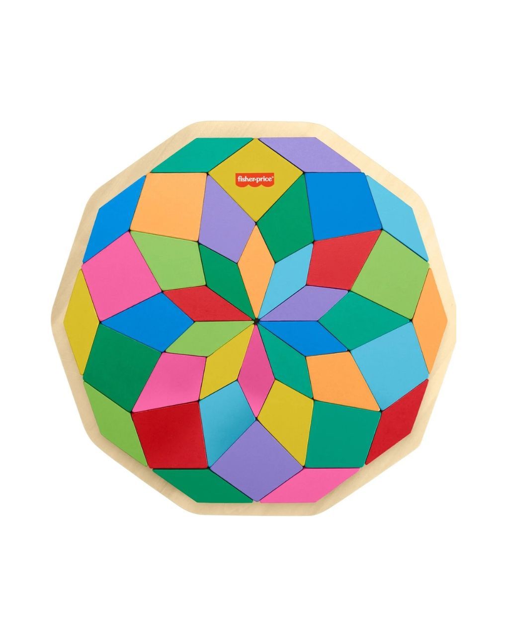 Mattel fisher-price ξύλινο παζλ μάνταλα 41 τεμάχια, hxt94 - Fisher-Price