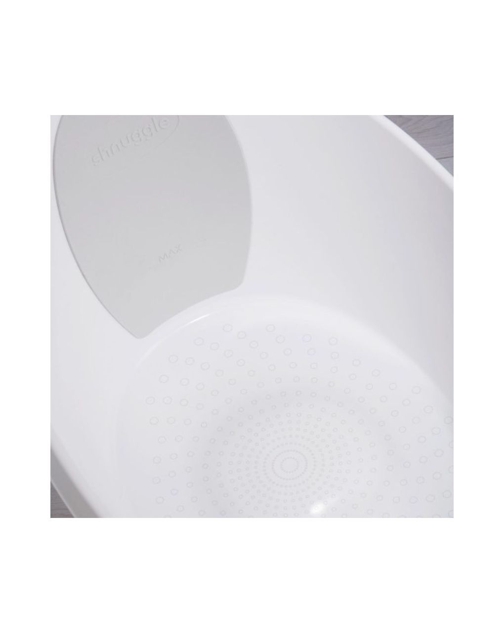 Shnuggle toddler bath λευκό γκρί ανοιχτό με τάπα - SHNUGGLE