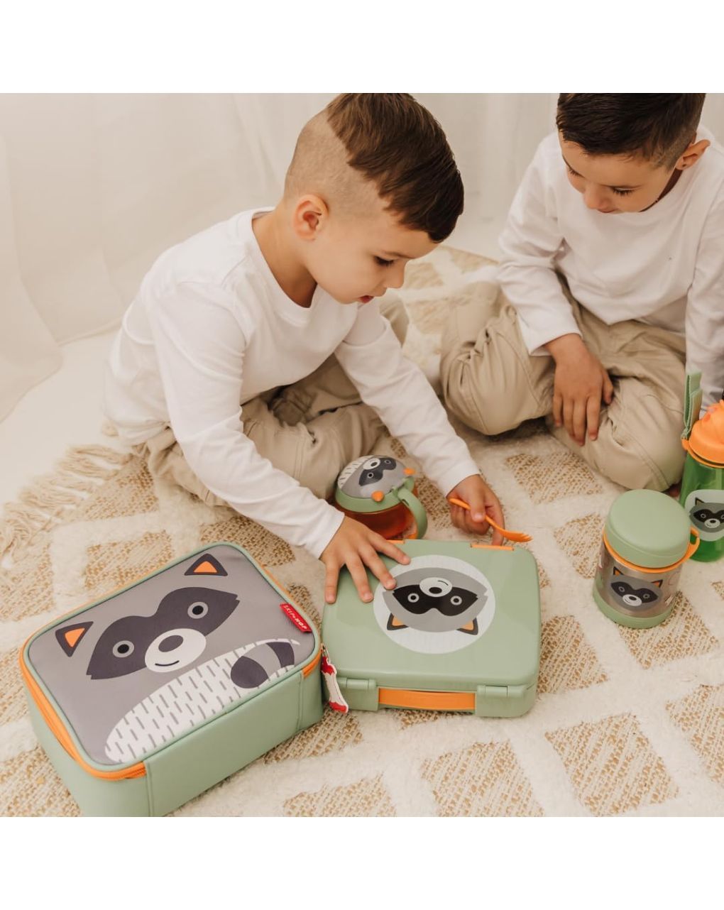 Skip hop zoo ισοθερμική τσάντα φαγητού raccoon 29-2902012-08 - SKIP HOP