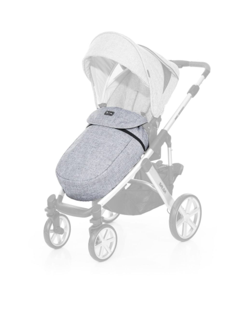 Abc design beindecke ποδόσακος, graphite grey - ABC Design