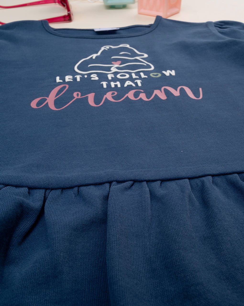 παιδική μπλούζα φούτερ μπλε dream για κορίτσι - Prénatal