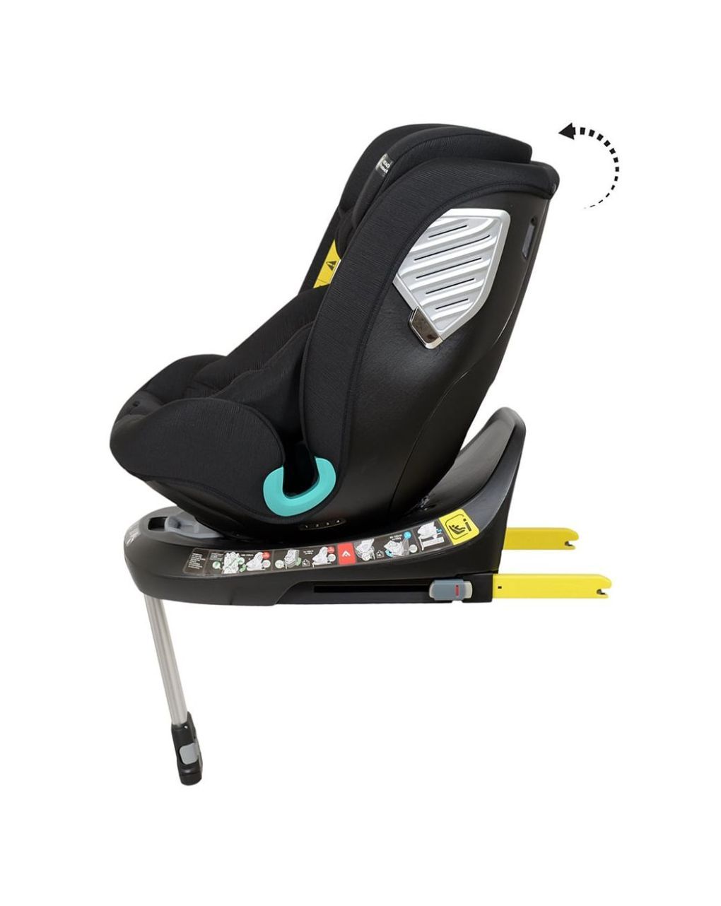 Belletti discover κάθισμα αυτοκινήτου i-size (40-150cm) black metal - Belletti