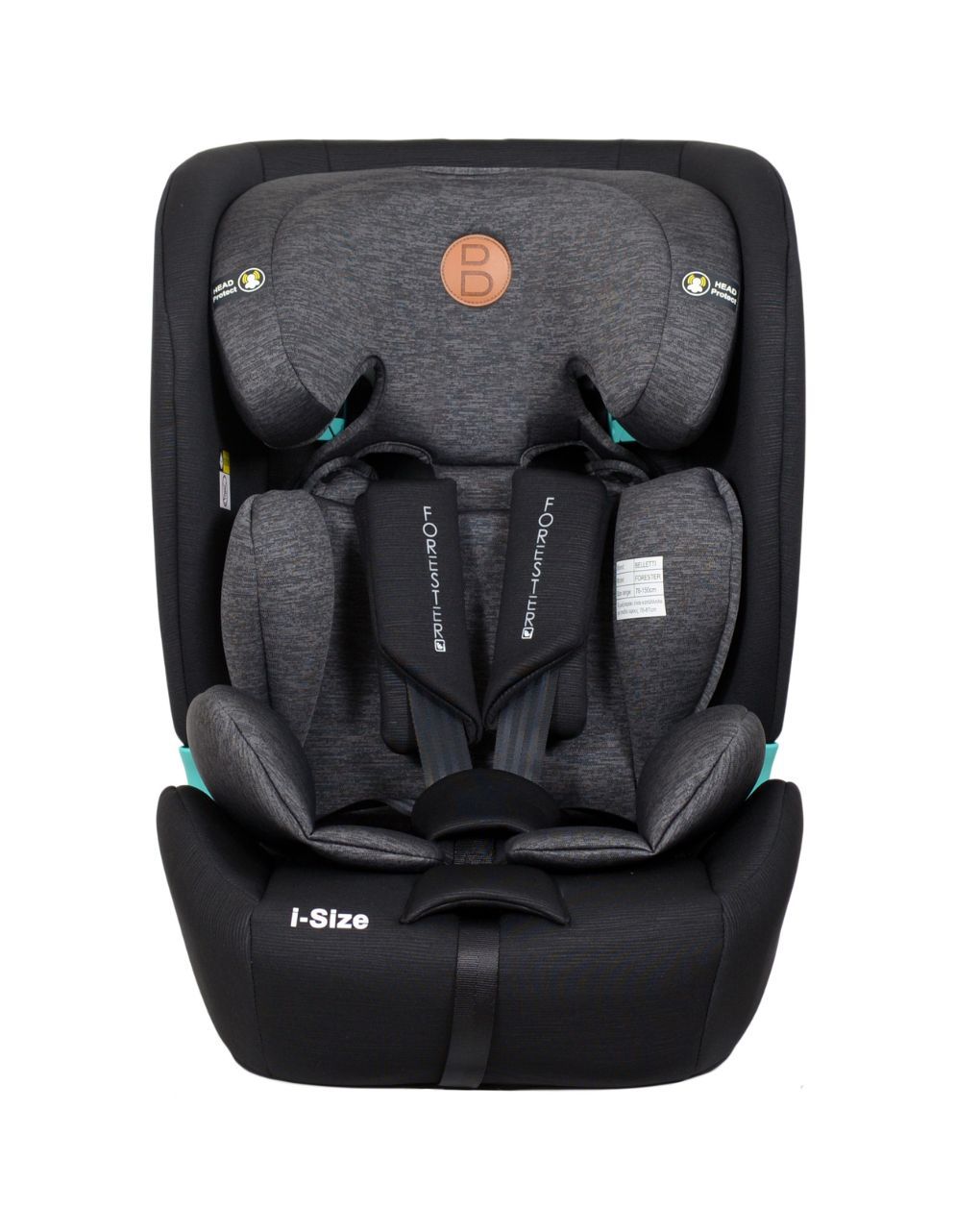 Belletti forester κάθισμα αυτοκινήτου i-size (76-150cm) grey thunder - Belletti