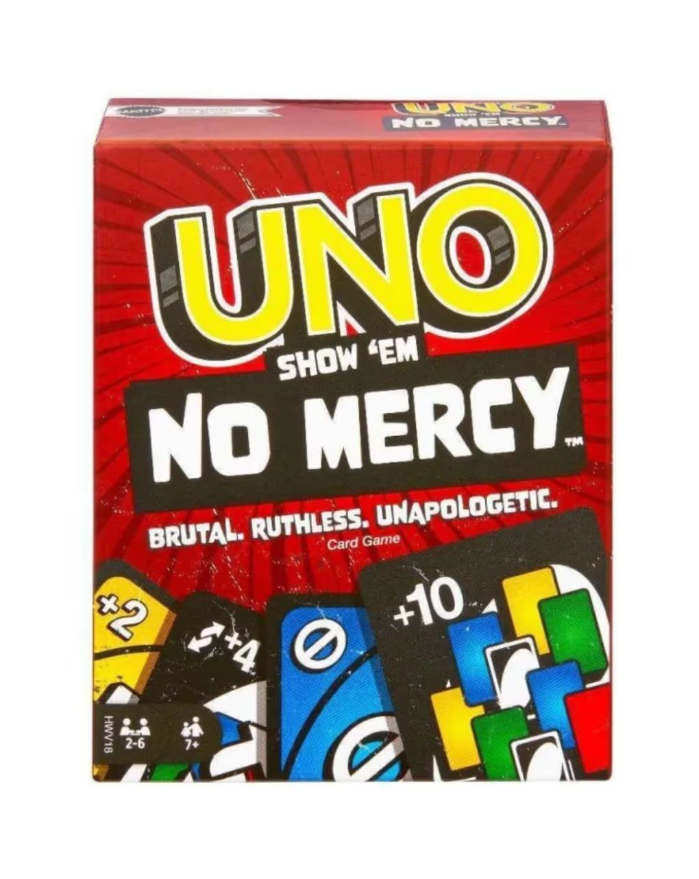 Mattel uno no mercy, hwv18 - UNO