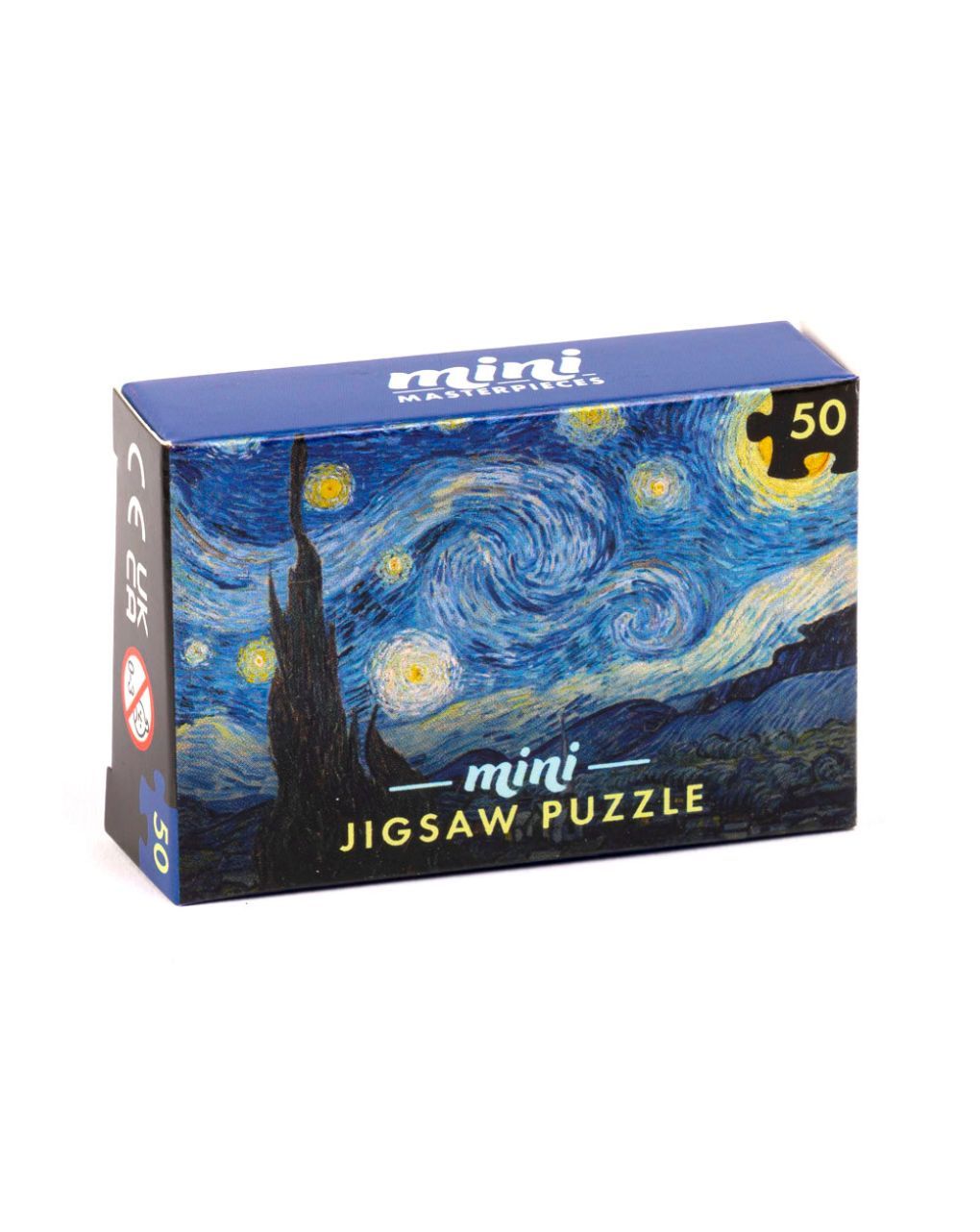Mini masterpieces 50 pcs jigsaws – 10 designs - PROFESSOR PUZZLE